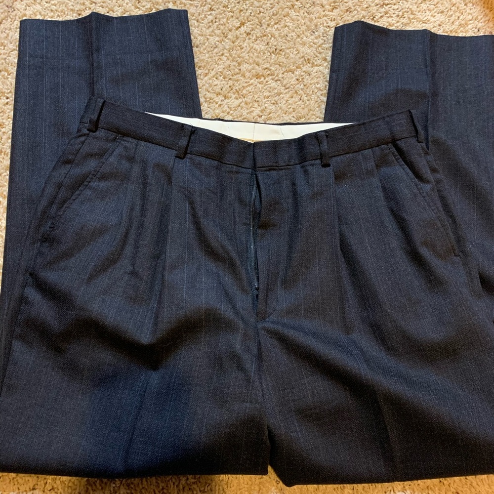 Men’s Merit vintage tailored wool pleated pants